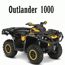 Outlander 1000EFI, DPS, XT & XT-P