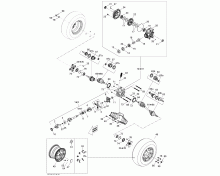 Räder & Antrieb hinten 