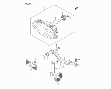 Rear Cokmbination Lamp (LT-750XL1 P28)