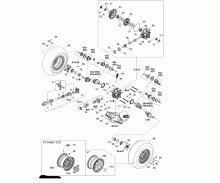 Räder & Antrieb hinten 