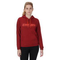 Can-Am Signature Pullover Hoodie Ladies rot