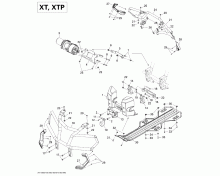 Verkleidung 4 XT, XT-P