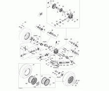 Räder & Antrieb hinten 