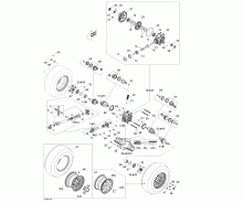 Räder & Antrieb hinten 