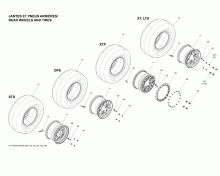 Räder hinten