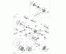 Räder & Antrieb hinten XT