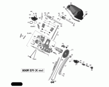 Zylinderkopf hinten