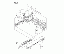 Hinterachsantrieb Model K6 ~F.NO.5SAAP41 67110000