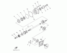 Middle Drive Gear