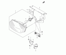 Rear Combination 03 E28