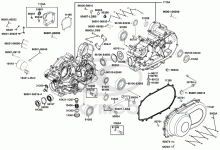 Kurbelgehäuse & Variomatikdeckel