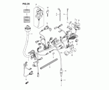 Kabelbaum (MODEL K6 ~F.NO.5SAAP41A 67110000)