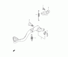 Brake Pedal K6/K7/K8