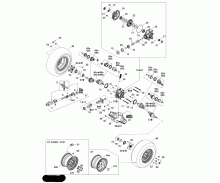 Räder & Antrieb hinten 