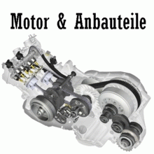 Motor und Anbauteile