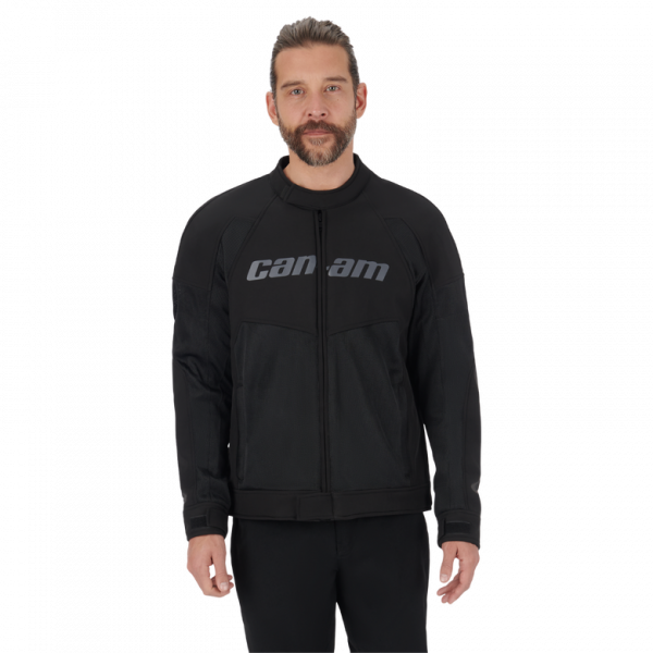 Can-Am Mesh-Jacke Sythe schwarz für Herren