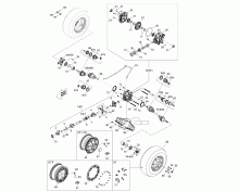 Räder & Antrieb hinten 