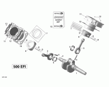 Crankshaft, Piston & Cylinder