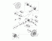 Räder & Antrieb hinten 