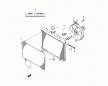 Radiator (LT-A750XL1 P28)