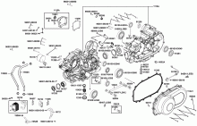 Kurbelgehäuse &amp; Variomatikdeckel