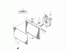 Radiator (LT-A750XPL2 P24)