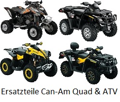 Ersatzteile Can-Am, Bombardier Quad Ersatzteile  Quad-Teile 24 Quad und ATV  Ersatzteile und Zubehör