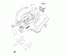 Verkleidung hinten K8/K9