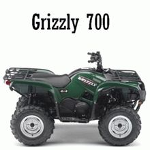 Grizzly 700 Bj. 2008