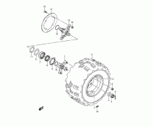 Left Rear Wheel K8/K9/L0