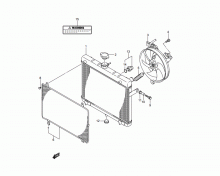 Radiator (LT-A750XL1 P33)