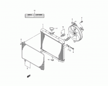 Radiator (LT-A750XZL1 P28)