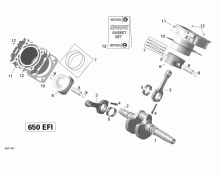 Crankshaft, Piston & Cylinder