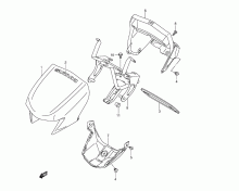 Handle Cover (LT-A750XPK9)