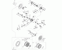 Räder & Antrieb vorn XT