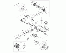 Räder & Antrieb hinten 