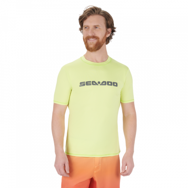 Sea-Doo Rashguard T-Shirt kurzarm gelb