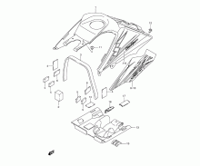 Fuel Tank Cover K9