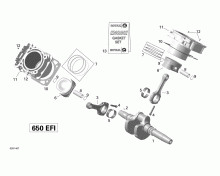 Crankshaft, Piston & Cylinder