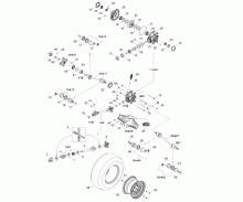 Räder & Antrieb hinten 