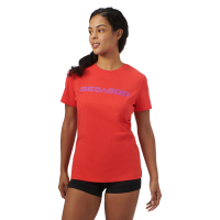 Sea-Doo T-Shirt Signature lava-red für Damen