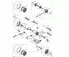 Antrieb & Räder hinten XT