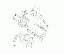 Bremssattel vorn