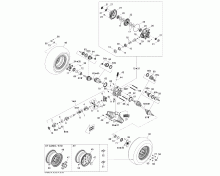 Räder & Antrieb hinten XT