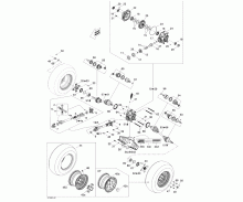 Räder & Antrieb hinten 